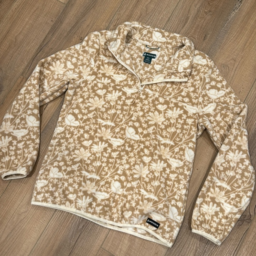 Woods fleece 1/4 zip